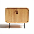 Bamboo Side Table for Living Room Use - 50 x 35 x 40cm
