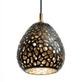 Metal Pendant Light Fixture for Modern Spaces, Made of Metal, 20 x 20 x 40cm